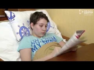 Череповецкому мальчику, который повредил позвоночник, подарили анализатор крови
