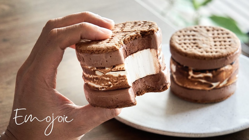 Smores Ice Cream Sandwich,
