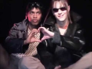 bladee and ecco2k -- hannah diamond photoshoot