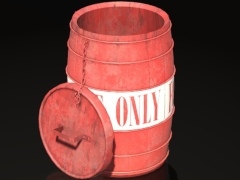 UP Fire Barrel CS416 Open