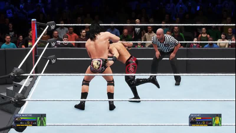 Ric Flair) vs Ricochet( Team Hogan) Singles
