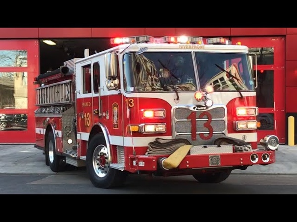 Fire Trucks Responding Compilation, 11 Pierce Fire Apparatus Part