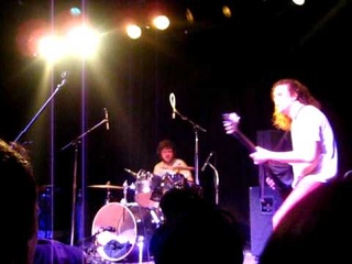 Jay Reatard throws girl off stage @ the independent SF