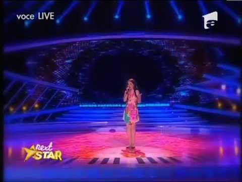 Teodora Sava Next Star moment in time( Whitney Houston