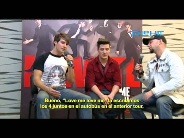 Entrevista de James y Logan en Telehit ( México