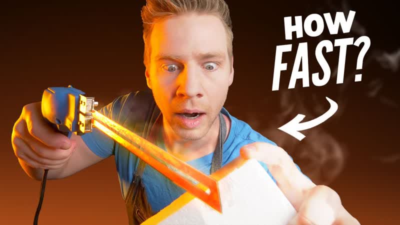 HOT KNIFE Foam Sculpture SPEED