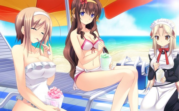 Doctor shower maid bikini