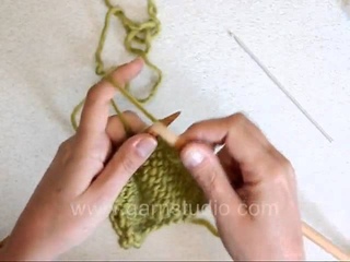 видео вязание бисером / mezgimas su karoliukais / Add a single bead or two
