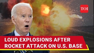 U.S. Military Base 'Bombed' Loud Explosions Heard After Big Rocket Attack In Syria
