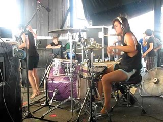 Jess Bowen of The Summer Set playing “Young“