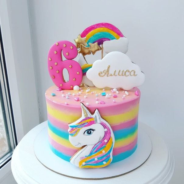Торт на 7 лет девочке