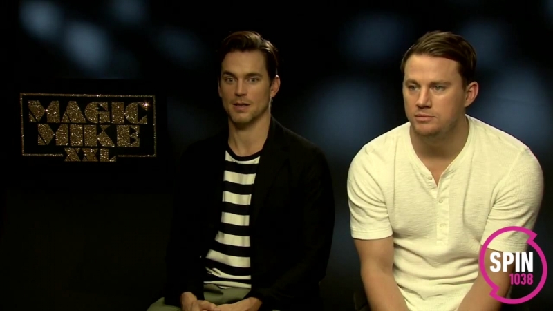 Channing Tatum Matt Bomer ( MAGIC MIKE XXL) on Plan