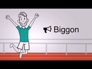 Рисованная видео презентация сервиса Biggon