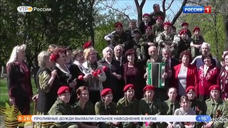 Песня «Катюша» в исполнении Горловчан вошла в праздничный эфир телеканала «Россия 1» от