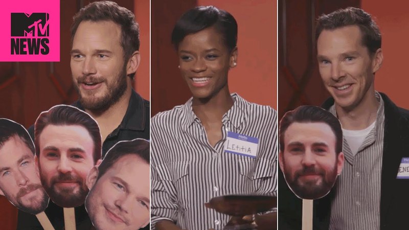 Avengers: Infinity War Cast Plays Know Your Chris , MTV