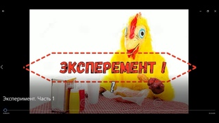 Эксперимент  Часть 1