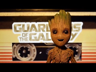 Baby Groot Sculpture Painting - Guardians of the Galaxy 2 (TIMELAPSE)