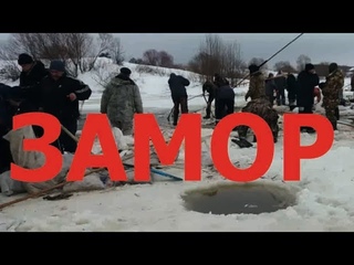 В Рязанской области «горит» озёра Велье «замор» Алеканово