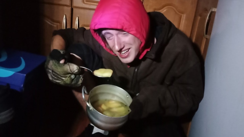 Готовим яблоки в курином