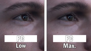 Detroit Become Human PC | LOW vs ULTRA | 4K Settings Comparison