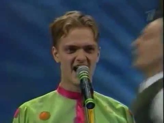 Дмитрий Брейтенбихер КВН НГУ 1997 полуфинал, приветствие