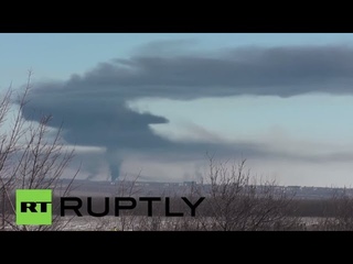 Ukraine: Huge explosion in Debaltsevo after DPR launch ’surgical artillery strike’