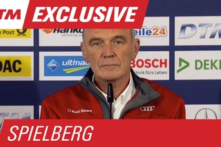 “It was clear what game was played with Timo“ - Statement Dr. Ullrich - DTM Spielberg 2015