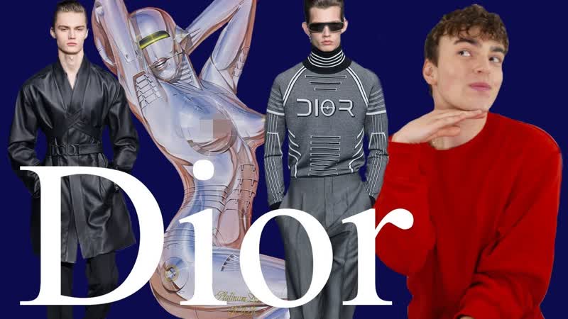 Fashion Critic Reacts to Dior s Robo Porn ( Dior Men Pre Fall 2019
