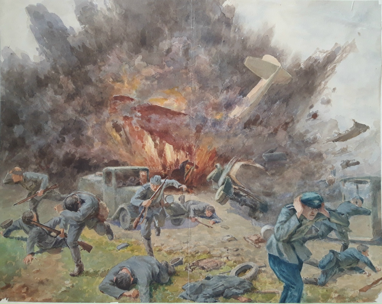 Николай Францевич Гастелло Огненный Таран