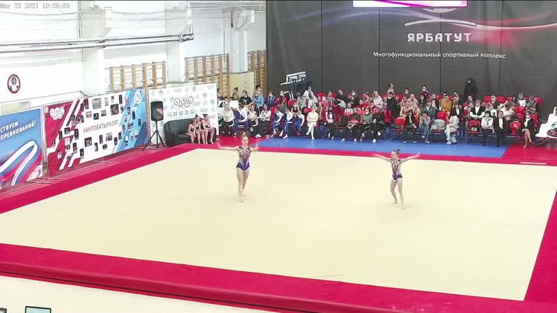 Угольникова Марго, Боталова Лиля, AGE 11 16, 1 упр, Первенство