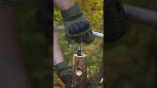 AMAZING ROCKET STOVE! #bushcraft #outdoors #camping #survival