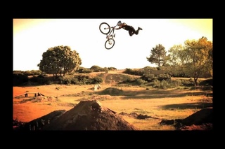 Mountain biking in Slow motion