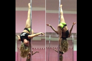 Magic Split (Перевернутый Шпагат вариация) LivOnThePole
