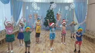 “Новогодний переполох“. Танцевальная студия “ Каблучок“