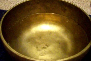 Singing bowl charging water!!!!