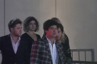 Niall Horan and Calum Hood seen arriving at event in Los Angeles, CA