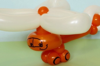 Вертолетик из шаров ШДМ / Helicopter of twisting balloons