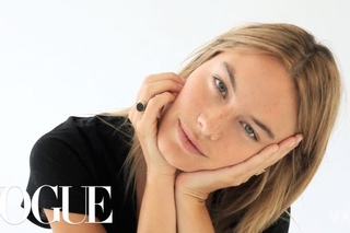 Camille Rowe - Model Wall - Vogue Diaries
