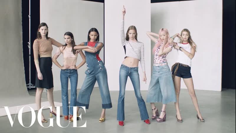6 Models Make Moves in Spring s Most Personal Denim