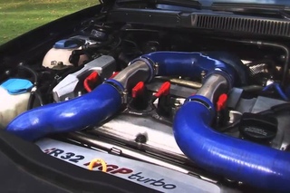 VW Golf 4 Tuning: engineered and designed beautifully (2003 R32 HGP Turbo)